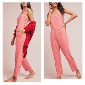 Anthropologie Saturday Sunday Cupro Jumpsuit Size XXS
